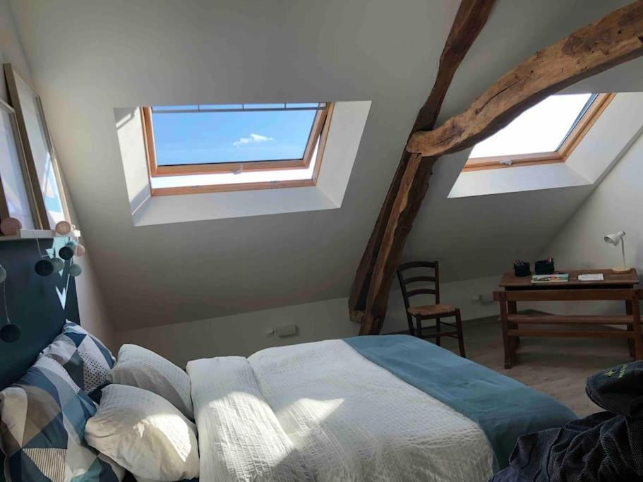 Maison Sur La Place Du Village D'Ourville En Caux Luaran gambar